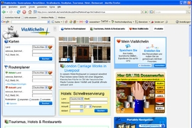 Screenshot ViaMichelin