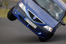 Fahrdynamiktest Dacia Logan
