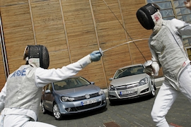 Opel Astra VW Golf
