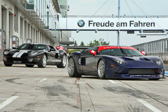 Ford GT3  Matech vs Ford GT
