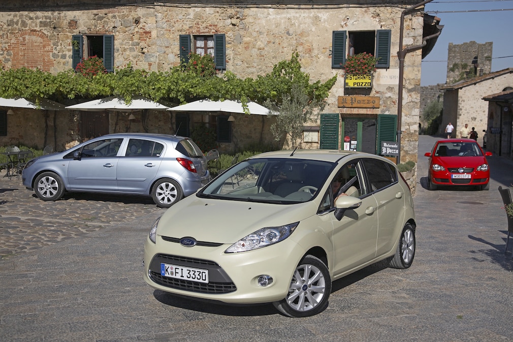 VW Polo 1.9 TDI gegen Opel Corsa 1.3 CDTI gegen Ford Fiesta 1.6  TDCI