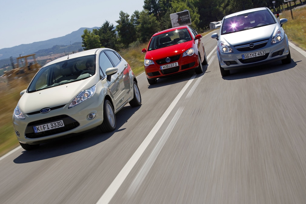 VW Polo 1.9 TDI gegen Opel Corsa 1.3 CDTI gegen Ford Fiesta 1.6  TDCI