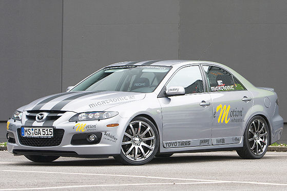 eMotion Wheels Mazda Renntaxi