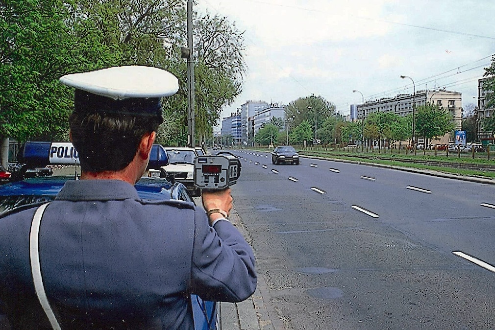 Polizeikontrolle im Ausland