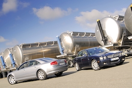 Audi A8 3.0 TDI Jaguar XJ 2.7