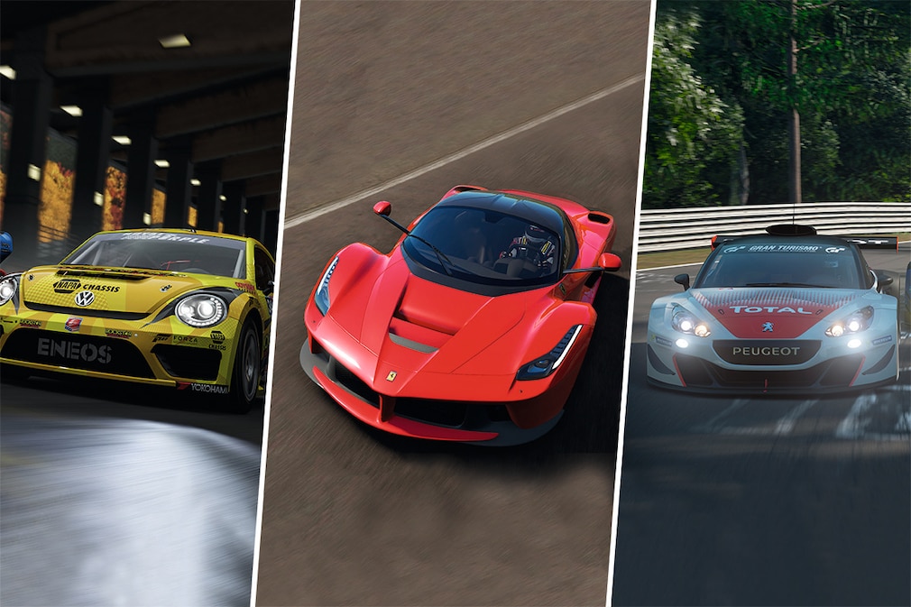 Rennspiele Forza, GT und Project 2