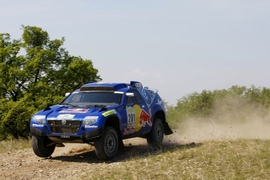 VW Race Touareg 2, Testfahrten in Marokko, August 2008
