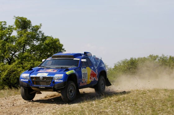 VW Race Touareg 2, Testfahrten in Marokko, August 2008