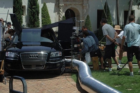 Audi A8 6.0 wird Filmstar