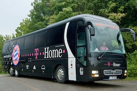 Mannschaftsbus FC Bayern München