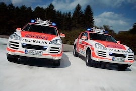 Porsche Cayenne Feuerwehrwagen