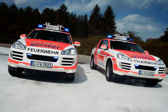 Porsche Cayenne Feuerwehrwagen