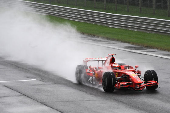 Formel 1, GP von Italien Monza 2008, Kimi Röikkönen, Ferrari