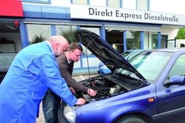 Direkt Express heißt der neue Billig-Reparaturservice von Volkswagen.
