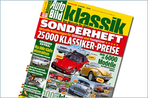 Titel AUTO BILD Klassik Sonderheft