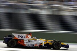 Formel 1, GP von Singapur 2008, Fernando Alonso, Renault
