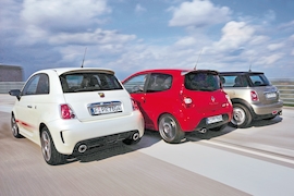 500 Abarth Mini Cooper Renault Twingo RS