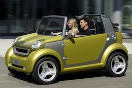 Smart crosstown auf der IAA 2005