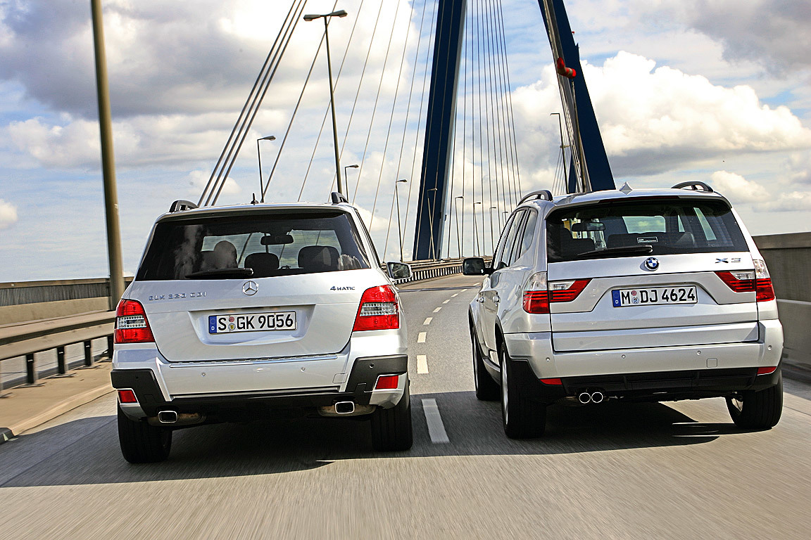 Мерседес GLK или Бмв Х3
