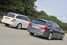 Mercedes-Benz C 220 CDI T-Modell BMW 320d Touring