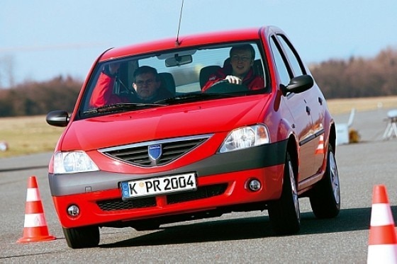 Dacia Logan ist kippsicher