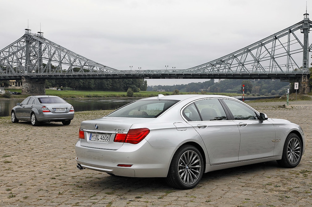 BMW 730d Mercedes S 320 CDI