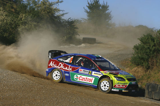 WRC-Rallye Weltmeisterschaft 2008 Spanien, Mikko Hirvonen Ford Focus WRC 2008