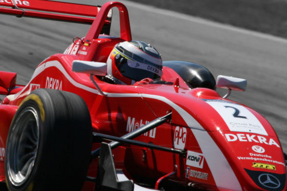 Auch im Jahr 2007 war Hülkenberg in der F3-Euroserie als Dritter der Gesamtwertung erfolgreich unterwegs.