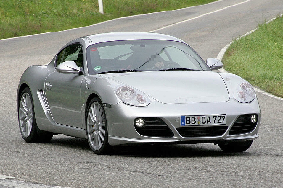 Erlkönig Porsche Cayman Facelift
