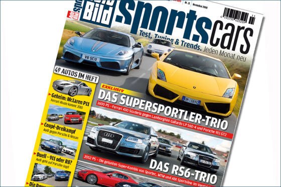 AUTO BILD SPORTSCARS 11/2008