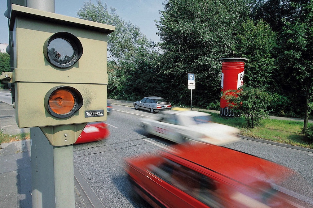 Blitzlicht Ampel