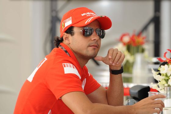 Formel-1-Fahrer Felipe Massa (Ferrari)