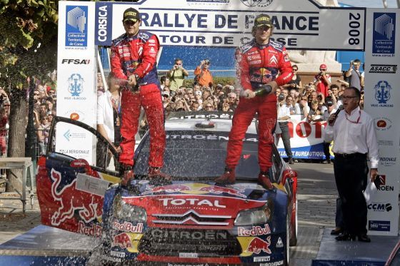Sebastein Loeb (r.), Copilot Daniel Elena