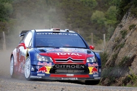 Citroën C4 WRC Rallye Sebastien Loeb