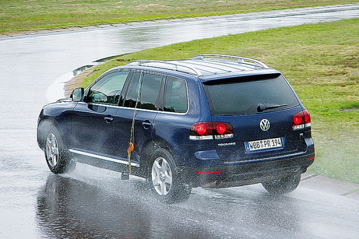 Kreisbahn Winterreifentest 255/55 R 18