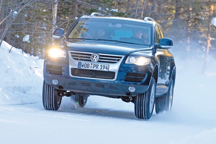 VW Touareg Winterreifentest 255/55 R 18