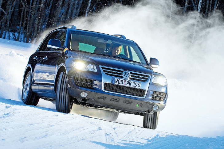 VW Touareg Winterreifentest 255/55 R 18