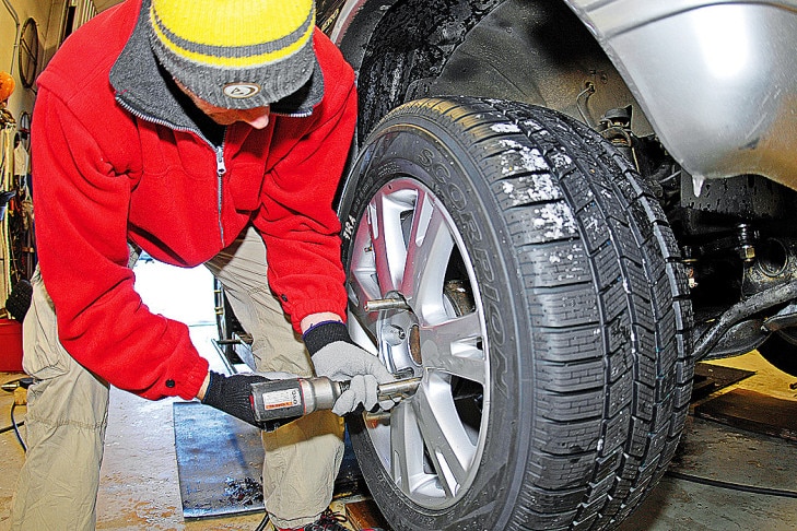 Winterreifentest 255/55 R 18 intern
