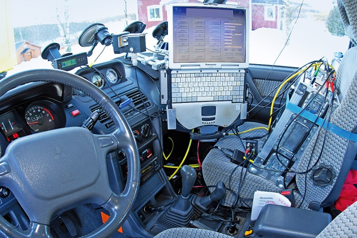 Winterreifentest 255/55 R 18 intern