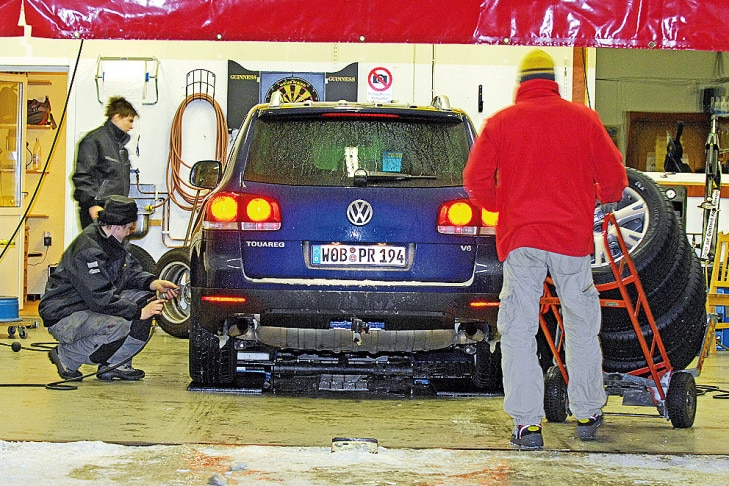 Winterreifentest 255/55 R 18 intern