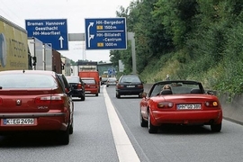 U-Turn auf der Autobahn