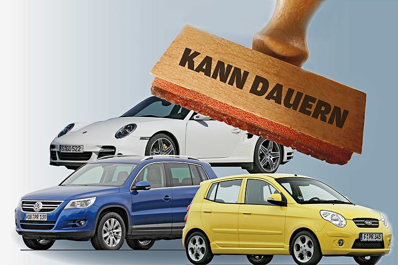 Lieferzeiten von Neuwagen