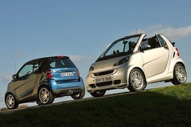Smart fortwo Coupé und Cabrio