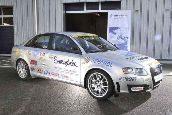 Biogas Audi A4 quattro Hohenester