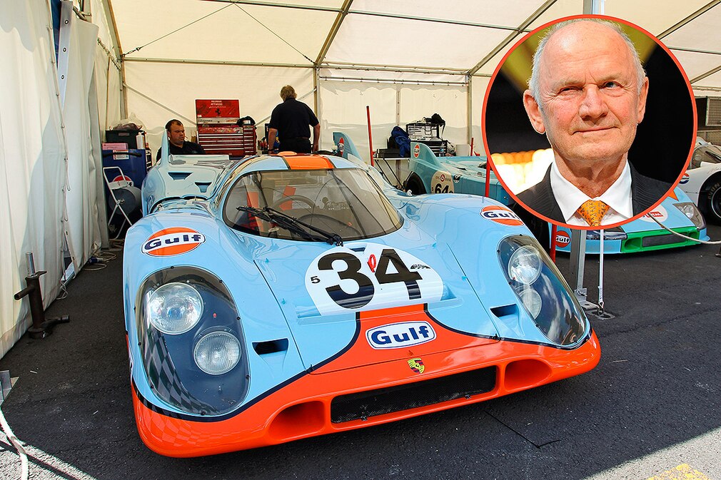 Ferdinand Piëch Porsche 917 Montage Ferdinand Piëch Porsche 917 Montage
