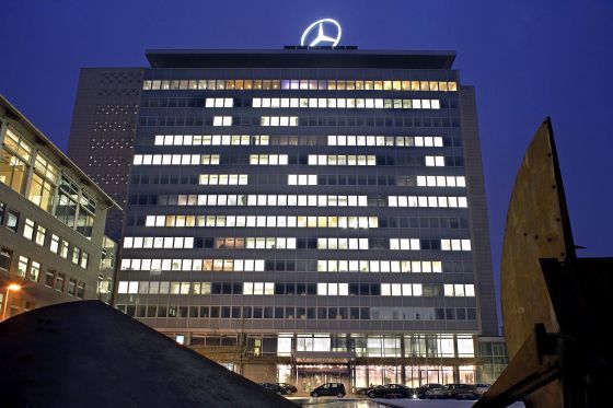 Mercedes-Hauptgebäude Untertürkheim