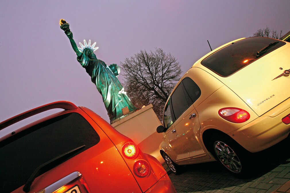 Chevrolet HHR 2.4 LT, Chrysler PT Cruiser 2.2 CRD