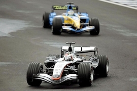Vor dem GP von China 2005