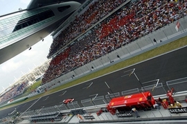 Vor dem GP von China 2005