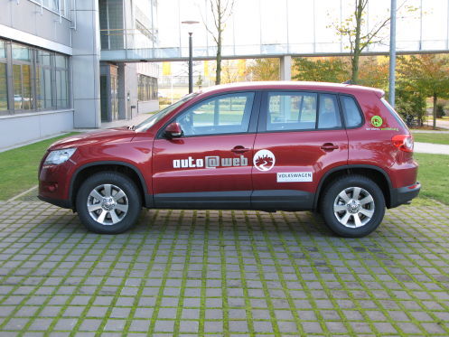 VW Tiguan mit Internetzugang